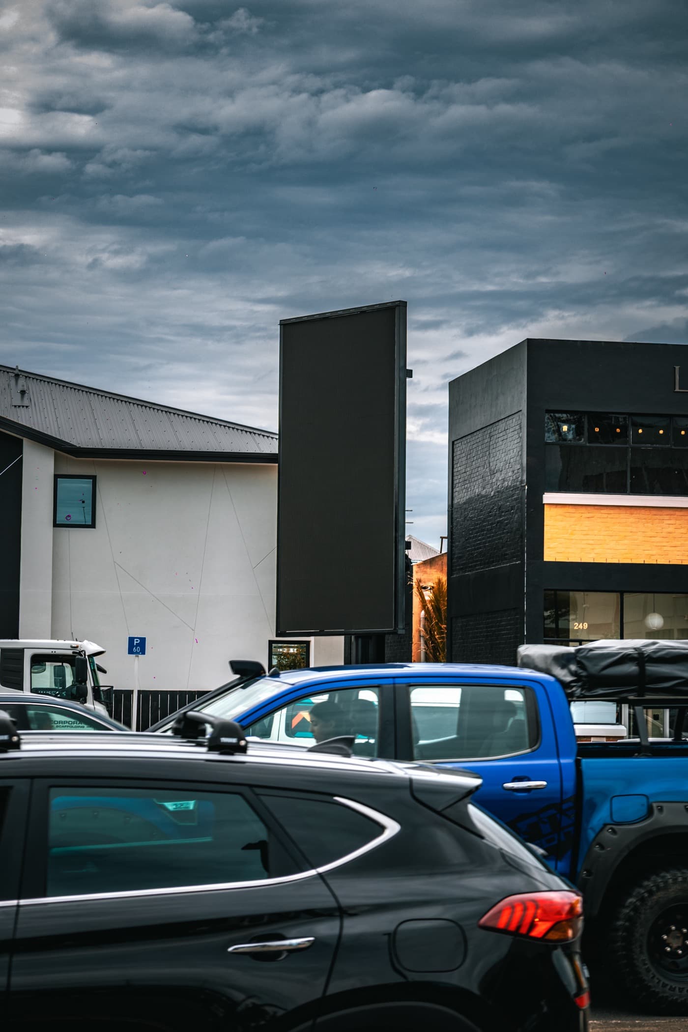 Installed NZ Billboards digital screen from the street